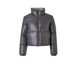 PIECES Veste d’hiver 'PCJIMMA' gris / gris basalte / blanc cassé, Taille L