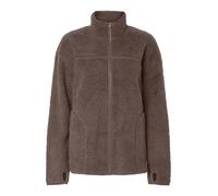 PIECES Veste en polaire 'PCSadia' brun foncé, Taille L