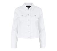 PIECES Veste mi-saison blanc denim, Taille S