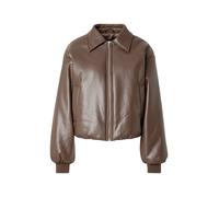 PIECES Veste mi-saison brun foncé, Taille XS
