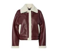 PIECES Veste mi-saison 'PCJanelle' bordeaux, Taille L