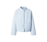 PIECES Veste mi-saison 'PCRIKKE' bleu clair / noir / blanc, Taille M