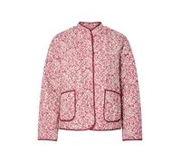 PIECES Veste mi-saison 'PCRikke' pitaya / rose foncé / blanc, Taille S