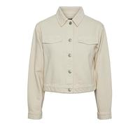 PIECES Veste Pctessie LS DNM Mb873 Noos BC Jean, Gris Whitecap, L Femme