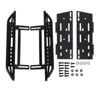 Pièces Voiture RC Compatible avec Axial pour SCX10 II 90046 1/10 Pièces De Mise À Niveau pour Voitures Radiocommandées, Marchepied Latéral en Métal, Plaque De Pédale