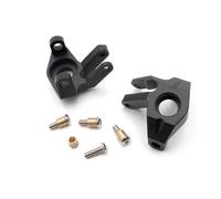 Pièces Voiture RC Compatible avec Axial pour SCX10 II 90046 Pièces Et Accessoires pour Chenilles RC Fusées De Direction Avant en Alliage D'aluminium