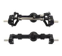 Pièces Voiture RC Compatible avec MN99S pour MN D90 1/12 Pièces Et Accessoires De Mise À Niveau pour Voitures Télécommandées, Ensemble D'essieux Avant Et Arrière en Métal CNC