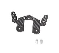 Pièces Voiture RC Compatible avec Tamiya pour Hotshot II 1/10 Pièces Et Accessoires pour Voitures Télécommandées, Support De Tour D'amortisseur Arrière en Fibre De Carbone