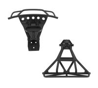 Pièces Voiture RC Compatible avec Traxxas pour Slash 4X4 pour VXL pour Remo pour Hobby 9EMO pour HuanQi 727 HQ727 1/10 Pièces Voiture Radiocommandée Pare-Chocs Avant Et Arrière