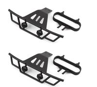 Pièces Voiture RC Compatible avec Wltoys 144001 144010 124016 124017 124018 124019 Pièces De Mise À Niveau De Voiture Télécommandée Accessoires 2X Ensemble De Pare-Chocs Avant