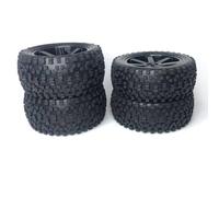 Pièces Voiture RC Compatible avec Wltoys 144001 144010 124019 124018 124017 12428 1/12 1/14 Pièces De Mise À Niveau pour Voiture Télécommandée, 4 Pneus Larges Et Élargis, Roues
