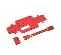 Pièces Voiture RC Compatible avec Wltoys 284131 K969 K979 K989 P929 1/28 Pièces De Mise À Niveau pour Voiture Radiocommandée Plaque De Plancher Inférieure De Châssis en Métal