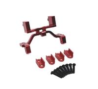 Pièces Voiture RC Compatible avec WPL 1/10 C74 1/16 Pièces De Mise À Niveau Voiture Télécommandée en Métal pour Fixation À Ressort Et Boîtier De Direction, Ensemble De Base Fixe