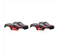 Pièces Voiture RC Compatible with XLF X-04 1/10 RC Brushless Monster Truck Car Upgrades Parts Modification Accessories 2X Body Shell Cover