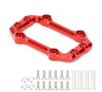 PièCes Voiture Rc Pour Arrma AR320430 6S 1/8 Servo Fixe Alliage D'aluminium Support Siège Réparations Améliorations Voitures Radiocommandées Accessoires Remplacement(Red)