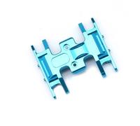 PièCes Voiture Rc Pour Axial Pour SCX24 90081 1/24 Boîte Vitesses Intermédiaire Alliage D'aluminium Transmission À Plaque Châssis Plaque Protection Pièces Mise À Niveau RC(Blue)
