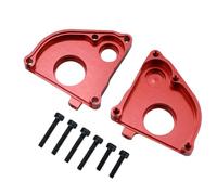 PièCes Voiture Rc Pour Axial Pour SCX24 Pour Gladiator Pour Bronco C10 Pour JLU Pour Deadbolt 1/24 Boîtier Boîte Vitesses Intermédiaire Métal Mise À Niveau Pièces Conversion RC(Red)