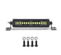 Pièces Voiture RC Pour Axial SCX10 90046 Pour Traxxas Pour TRX4 Pour Slash Pour Rustler 55/75/95/115/135/215mm Barre Lumineuse Lampe Toit Lumières 1/8 1/10 Pièces Mise À Niveau Voiture RC(115mm)