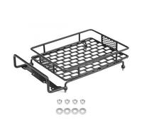 Pièces Voiture RC pour Axial SCX10 pour Traxxas pour TRX4 D90 pour Tamiya CC01 1/10 pour Porte-Bagages en Métal Écrou Toit Joint Pièces Mise À Niveau pour Voiture sur Chenilles RC(170x110mm)