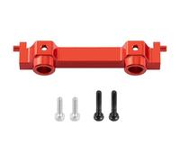 PièCes Voiture Rc Pour HPI Venture 1/18 Alliage D'aluminium Avant Arrière Universel Support Fixation Amélioration Voiture RC Réparations Pièces Rechange Accessoires(Red)