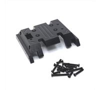 PièCes Voiture Rc Pour MN Pour MN128 MN86 G500 1/12 Pièces Mise À Niveau Métal Boîte À Ondes Moyennes Plaque Inférieure Réparations Voitures RC Accessoires Remplacement(Black)
