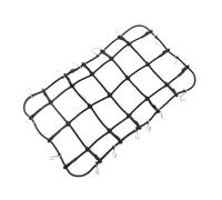 Pièces Voiture RC pour SCX10 90046 pour Tamiya CC01 D90 pour Trax pour TRX4 pour Defender 1/10 pour AJRC RC Crawler Accessoires Voiture Filet À Bagages Élastique Pièces De Décoration(Black)