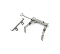 Pièces Voiture RC pour Tamiya pour Scania pour Benz pour Man 1/14 RC Remorque Camion Tracteur Pièces De Rechange Voiture Ensemble Verrouillage Cabine en Acier Inoxydable(Silver)