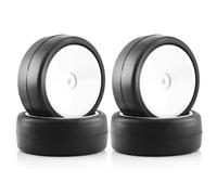 Pièces Voiture RC pour Tamiya pour TT01 pour TT02 XV01 TA06 pour PTG-2 pour HPI pour HSP 1/10 RC pour Pièces De Mise À Niveau Voiture Course Pneu Thermofusible Roue