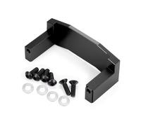 PièCes Voiture Rc Pour Tamiya Pour TT02 1/10 Servo Métal Support Montage Socle Fixation Télécommande Amélioration La Voiture Pièces Rechange Modifications Pièces Détachées(Black)