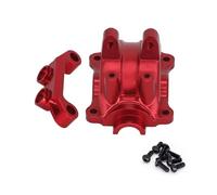 PièCes Voiture Rc Pour Tamiya Pour TT02 Aluminium Avant Ou Arrière Cache Différentiel Kit Support Bras Supérieur Stabilisateur Pièces Voiture Radiocommandée(Red)