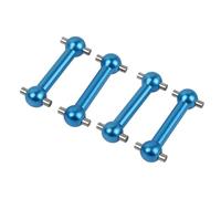 PièCes Voiture Rc Pour Tamiya Pour TT02 TT02D TT02S 1/10 4 Pièces Os Chien Pièce Véhicule RC Voiture Chenille Passe Temps Arbre Conduite Mise À Niveau Réparations Pièces Rechange(Blue)