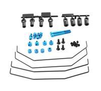 Pièces Voiture RC pour Tamiya TD4 1/10 Pièces De Mise À Niveau Voiture RC Modification Accessoires Rechange Kit Barre Stabilisatrice Avant Et Arrière 22037