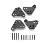 PièCes Voiture Rc Pour Traxxas Pour MAXX Pour WideMaxx V2 1/10 Avantt Arrière Métal Amortisseur Support Montage Inférieur Pièces Mise À Niveau Voitures Télécommandées