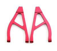 Pièces Voiture RC Pour Traxxas Pour Summit Pour E-Revo Pour VXL 1/16 Ensemble Bras Suspension Inférieur Supérieur Avant Arrière Métal 7131 7132R Pièces Voiture RC Accessoires(Red,Rear Upper Arm)