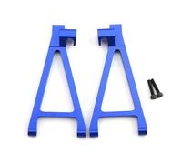 Pièces Voiture RC Pour Traxxas Pour Summit Pour E-Revo Pour VXL 1/16 Ensemble Bras Suspension Inférieur Supérieur Avant Arrière Métal 7131 7132R Pièces Voiture RC Accessoires(Blue,Rear Lower Arm)