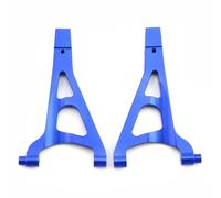 Pièces Voiture RC Pour Traxxas Pour Summit Pour E-Revo Pour VXL 1/16 Ensemble Bras Suspension Inférieur Supérieur Avant Arrière Métal 7131 7132R Pièces Voiture RC Accessoires(Blue,Front Upper Arm)