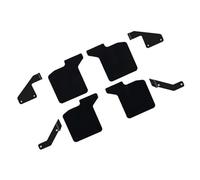 PièCes Voiture Rc Pour Traxxas Pour Trx-4 Pour Bronco 92076-4 82046-4 1/10 Rc Garde-boue Voiture D'escalade Métal Garde-boue En Caoutchouc Accessoires De Décoration Pièces De Voiture RC