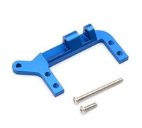 PièCes Voiture Rc Pour Traxxas Pour TRX4 1/10 Alliage D'aluminium Montage Sur Essieu À Quatre Bras Support D'installation Servo Accessoires Rechange Voitures Télécommandées(Blue)
