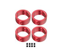 PièCes Voiture Rc Pour Traxxas Pour X-MAXX Pour XRT 1/6 4 Coupelles D'entraînement Métal Renfort Manchon Différentiel Amélioration Voiture Radiocommandée Pièces Rechange(Red)