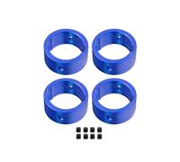 PièCes Voiture Rc Pour Traxxas Pour X-MAXX Pour XRT 1/6 4 Coupelles D'entraînement Métal Renfort Manchon Différentiel Amélioration Voiture Radiocommandée Pièces Rechange(Blue)