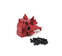 PièCes Voiture Rc Pour WLtoys 124006 12423 12427 12428 12429 1/12 Mise À Niveau Métal Boîte À Vagues Avant Réparations Voitures RC Remplacements Accessoires(Red)
