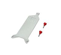 PièCes Voiture Rc Pour WLtoys 244016 Pour Losi Micro-B 1/24 Métal Double Couche Carte Réceptrice Télécommande Amélioration Du Véhicule Pièces Rechange Pièces Détachées(Silver)