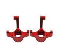 PièCes Voiture Rc Pour WLtoys 244016 Pour Losi Micro B Micro T 1/24 Avant Métal Fusées Direction Éperons Aluminium Améliorations Voitures Radiocommandées Accessoires(Red)