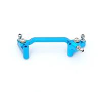 PièCes Voiture Rc Pour Wltoys A949 A959-B A979-B A9691 Pièces Direction Métal Bloc Montage Cylindre Mise À Niveau Voiture Télécommandée Pièces Rechange(Blue)