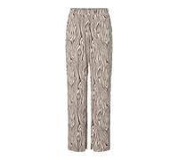 PIECES Wide Pants Pcflora Hw Pantalon Large JRS Msa BC, Café Quartz, M Femmes