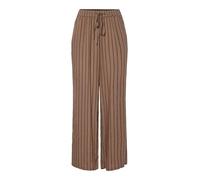 PIECES Wide Pants Pcpia Hw WVN Noos Pantalon Large, Falcon, L Femmes