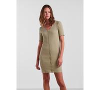Pieces Women's Nukisa V-Neck Mini Dress Thé 12 (M) Female