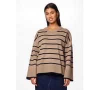 Pieces Women's Pullover Hoodie Gris taupe 10 (S) Female