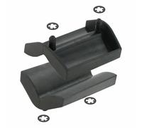 VAR Capuchons de protection en caoutchouc pour pince Lot de 2 Noir