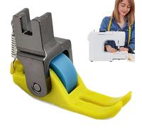 Pied à à Rouleaux, Pied de Presse à Rouleau étroit | Porte-Pieds Piedle à Aiguille Unique Pieds à Coudre Les Pieds | Accessoires de Machine à Coudre, multifonctionnels pour Le Denim et Le Cuir